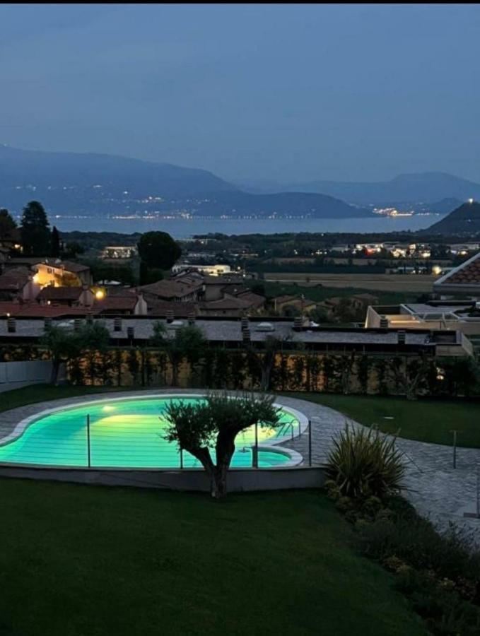 Bilocale In Residence Vista Lago Con Piscina Polpenazze del Garda Exterior foto